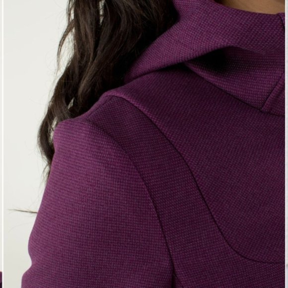 Lululemon City Softshell *Tweed Plum - Picture 5 of 14